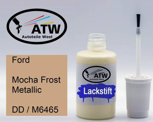 Ford, Mocha Frost Metallic, DD / M6465: 20ml Lackstift, von ATW Autoteile West.
